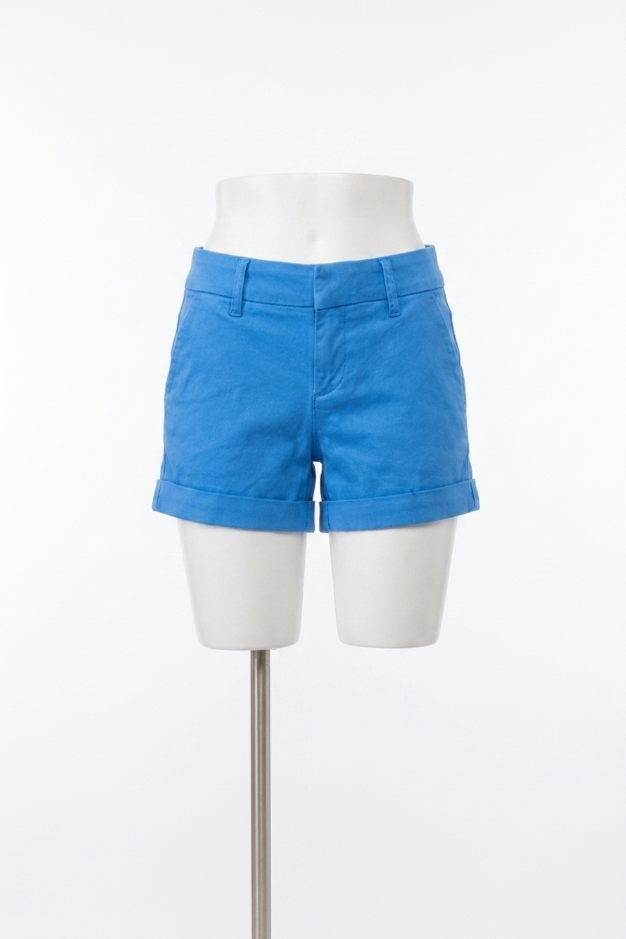 NEW DEAR JOHN DENIM north hampton high rise shorts in blue star
